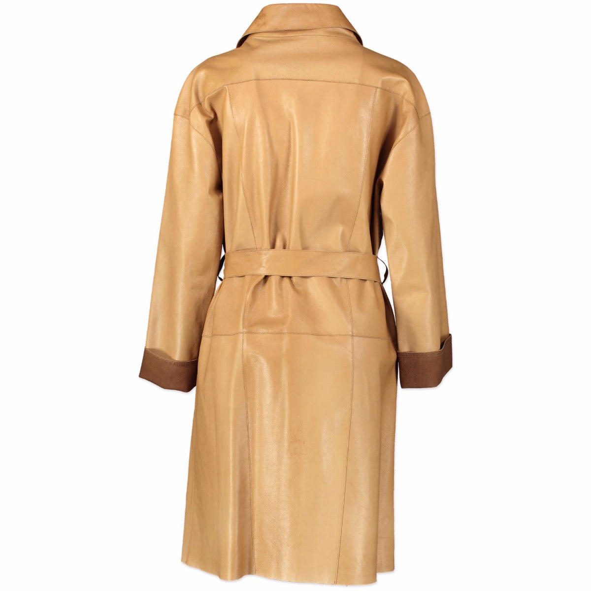 beautiful leather coat Fendi