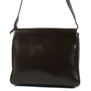 Purchase an authentic second-hand Delvaux Brown Brillant Baudrier Crossbody in preloved condition on Labellov.com