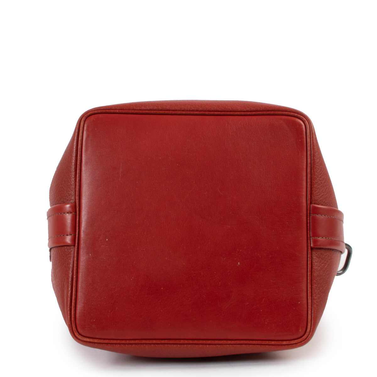 Sac seau rouge Deux de Delvaux
