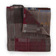 Shop safe online at Labellov in Antwerp this 100% authentic second hand Delvaux Multicolor Striped Scarf