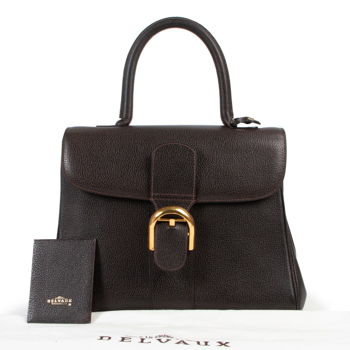 Buy this Delvaux Brown Brillant MM at Labellov Antwerp for a reasonable price online or in store