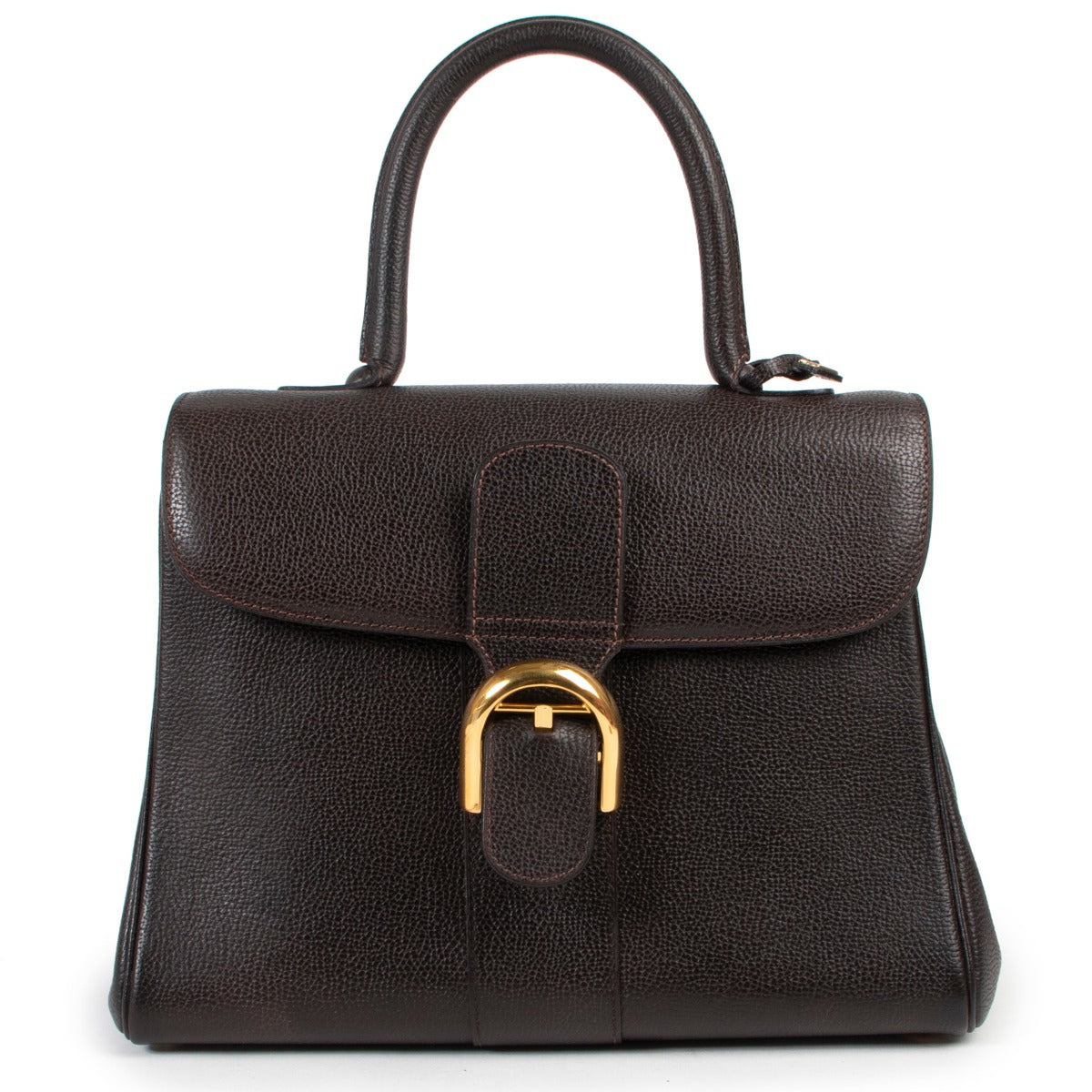 Delvaux Brown Brillant MM