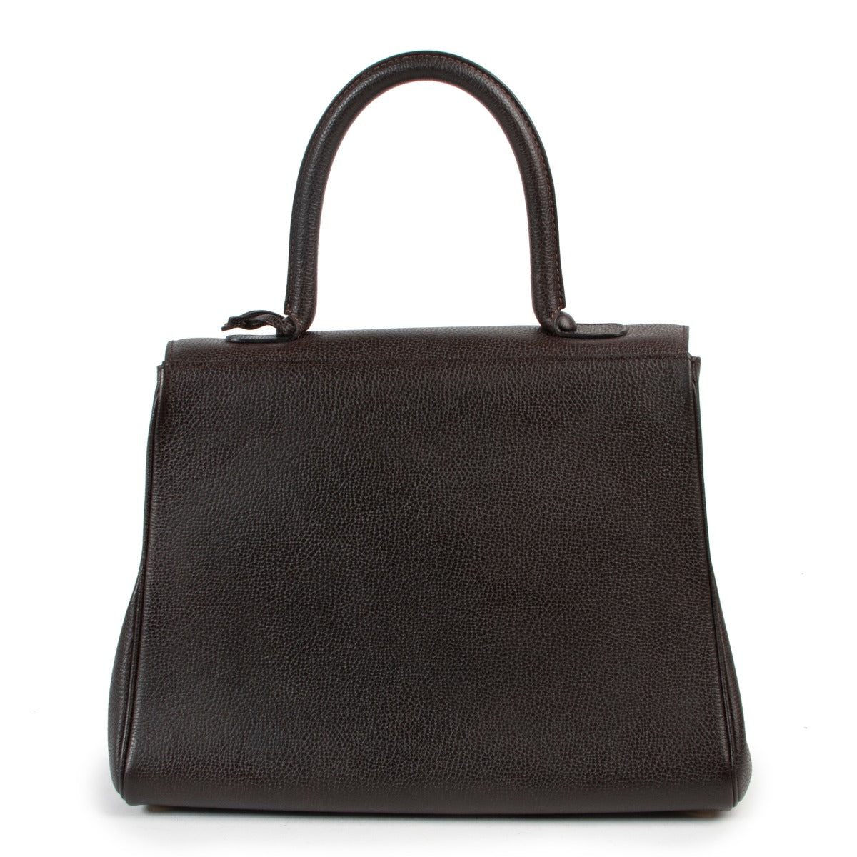 Delvaux Brown Brillant MM at Labellov