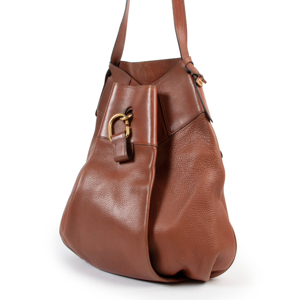 Sac à bandoulière Delvaux Cognac