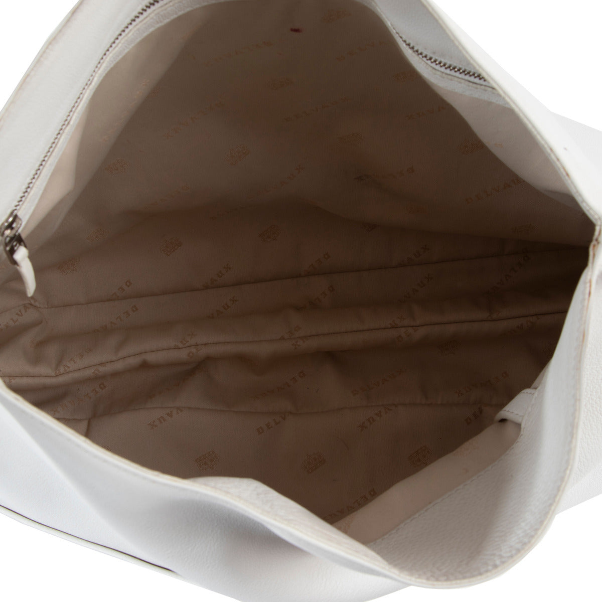 Delvaux White Lagoon Lady Shoulder Bag