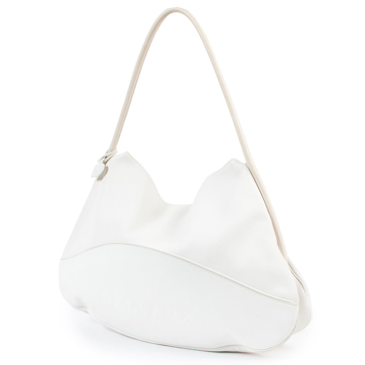 Delvaux White Lagoon Lady Shoulder Bag