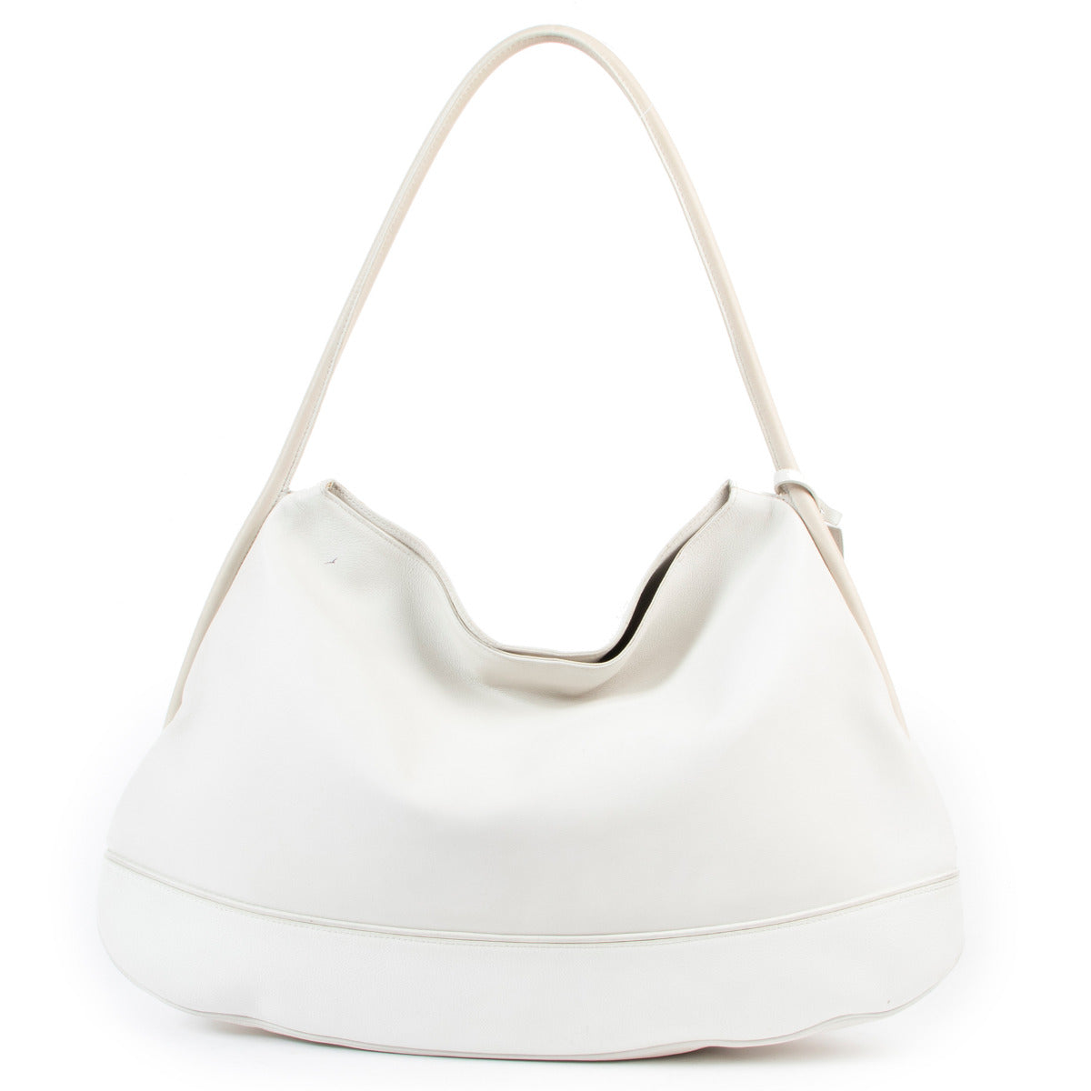 Delvaux White Lagoon Lady Shoulder Bag