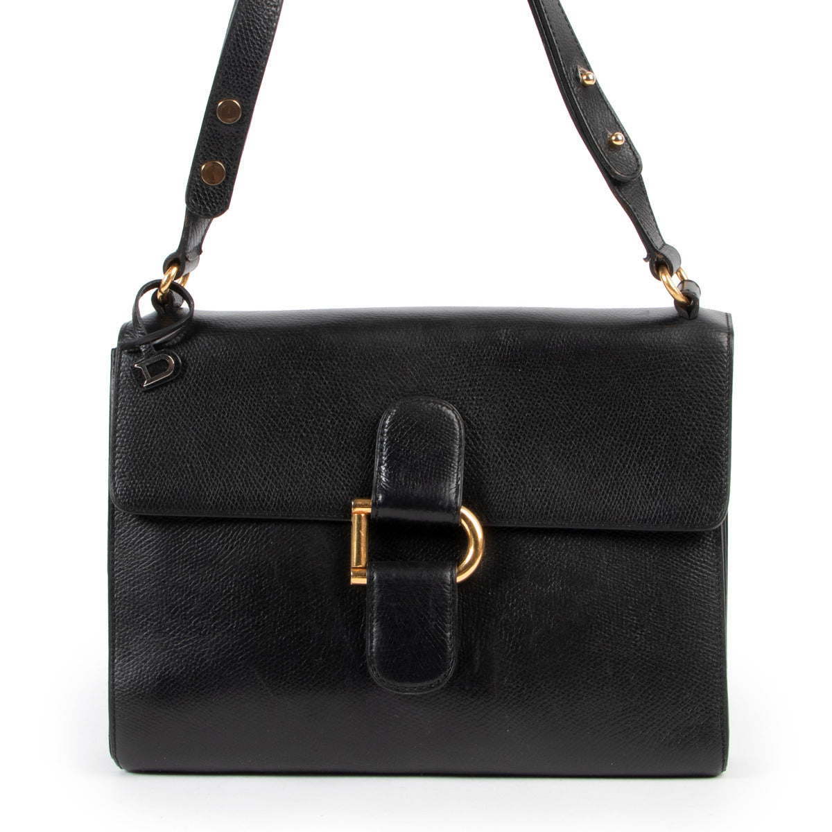 Delvaux Black Shoulder Bag