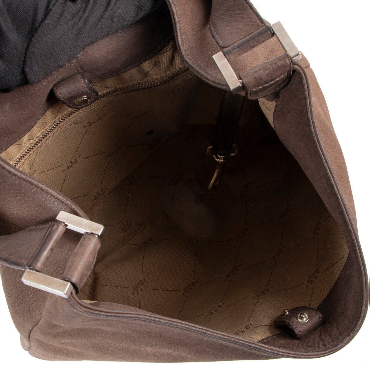 Delvaux Brown Le Louise Shoulder Bag