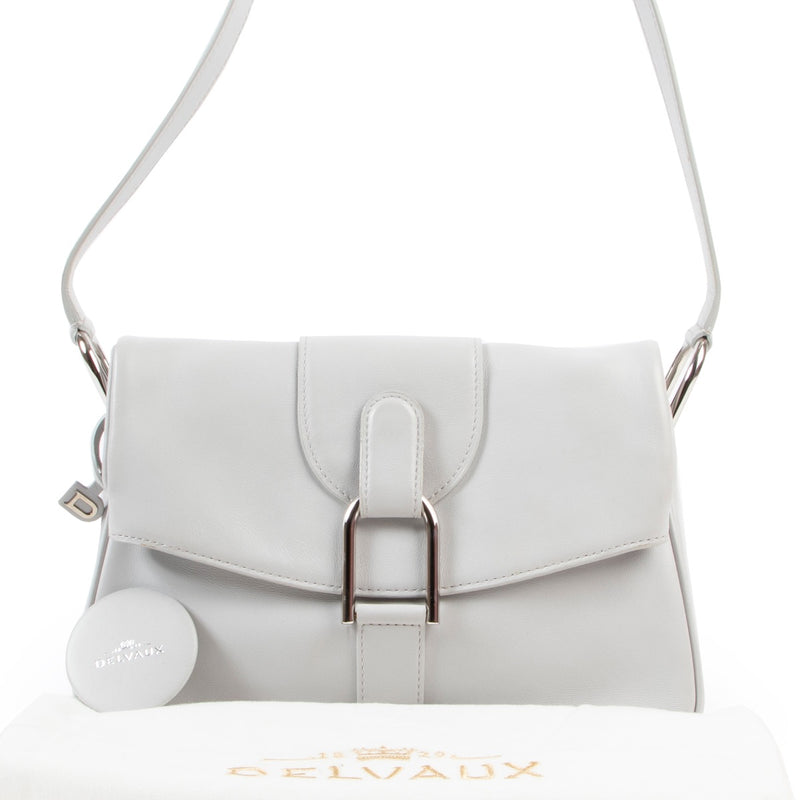 Delvaux Grey Givry PM Shoulder bag