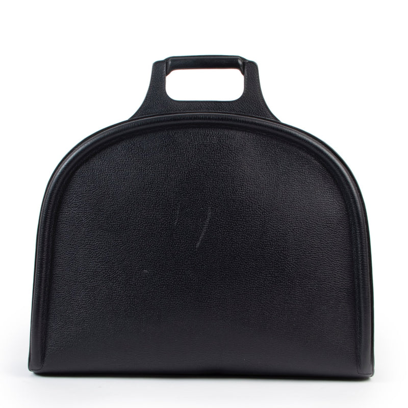 shop safe online secondhand Delvaux Blue Top Handle Backpack