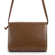 Shop safe online authentic second hand Must Delvaux Brown Shoulder bag in good preloved condition at the right price at Labellov.com.