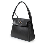 Shop safe online 100% authentic second hand Delvaux Black Shoulder Bag in very good condition at the right price at Labellov in Antwerp.
