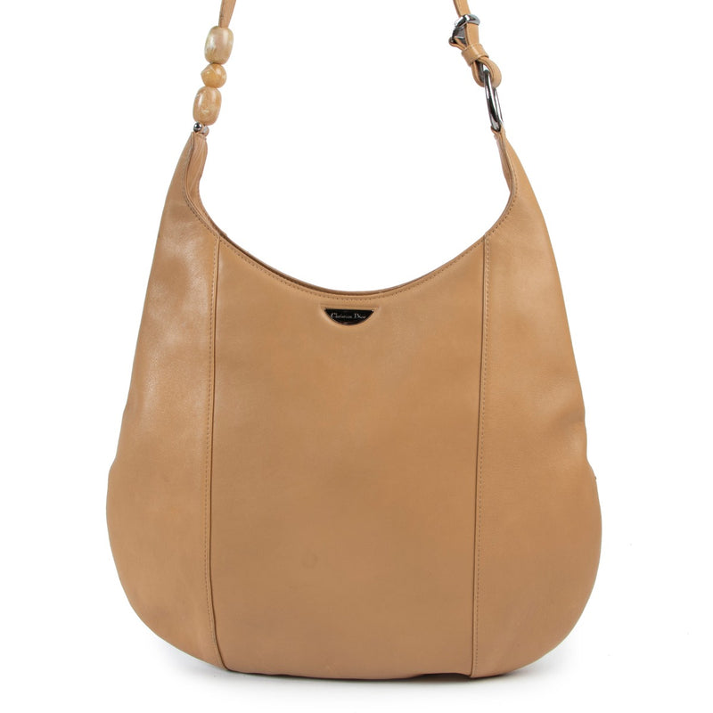 Christian Dior Camel Leather Shoulder bag in very good condition