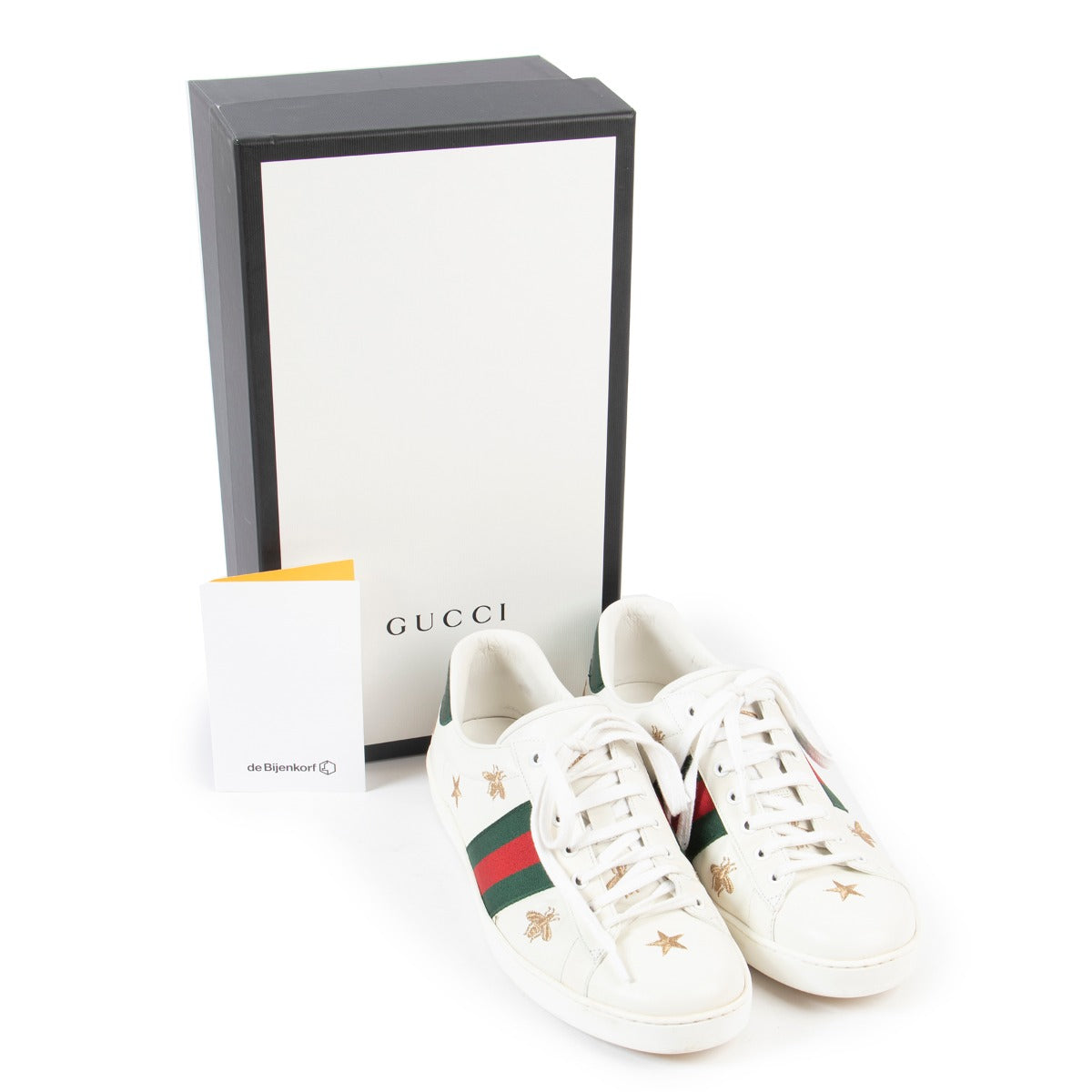 Buy these Gucci Ace Embroidered Sneaker - Size 44 for a good price and in good condition at Labellov