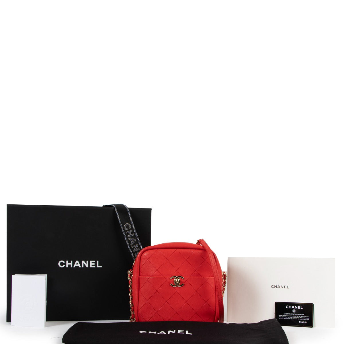 Chanel 19C Casual Trip North South Camera Case