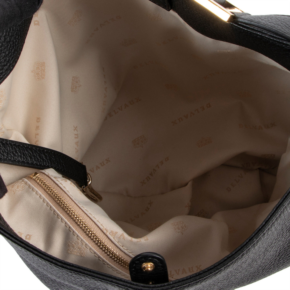 Sac à bandoulière Delvaux Le Louise noir