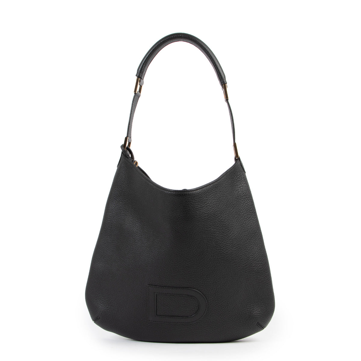 Delvaux black Louise shoulder bag for the best price at Labellov secondhand luxury
