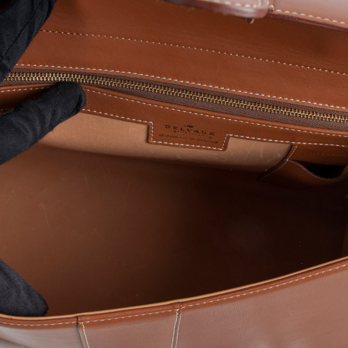 Delvaux Brillant GM vintage couleur Cognac