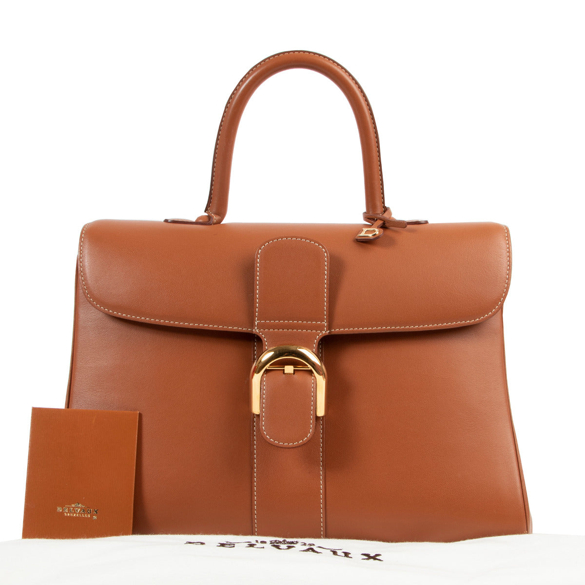 Delvaux Brillant GM vintage couleur Cognac