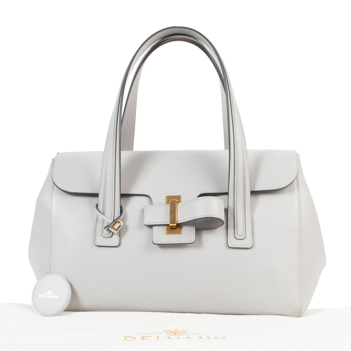 Sac Cabas Simplissime gris Delvaux