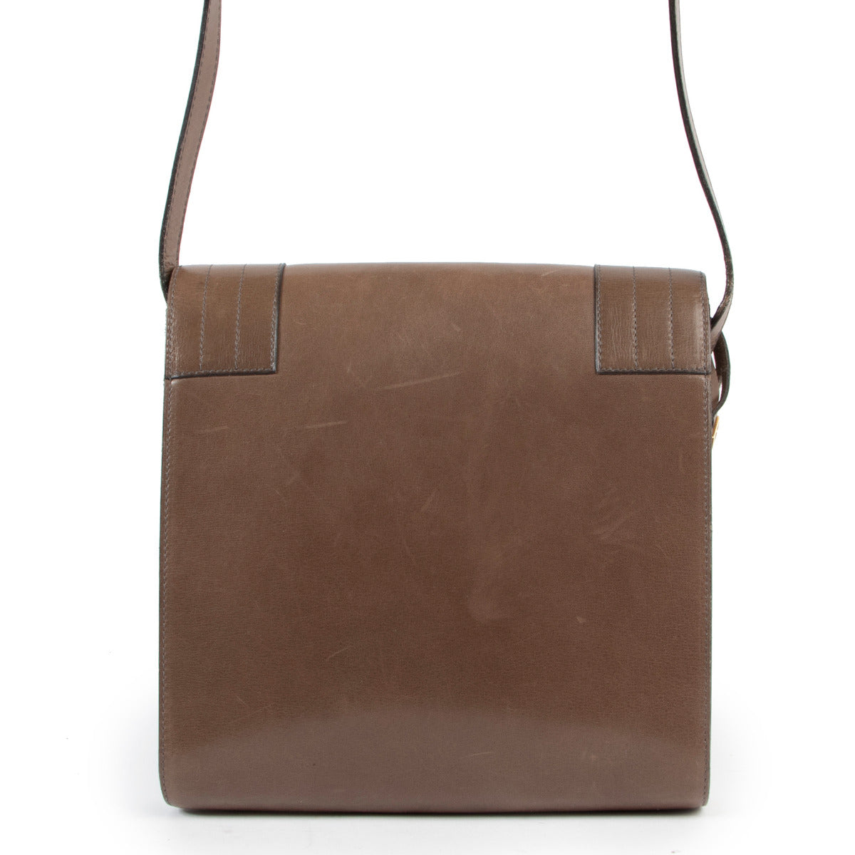 Sac bandoulière Delvaux Taupe