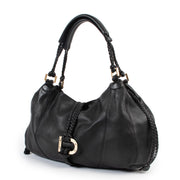 Shop safe online 100% authentic second hand Delvaux Black Eugéne Shoulder Bag in very good condition at the right price at Labellov in Antwerp.