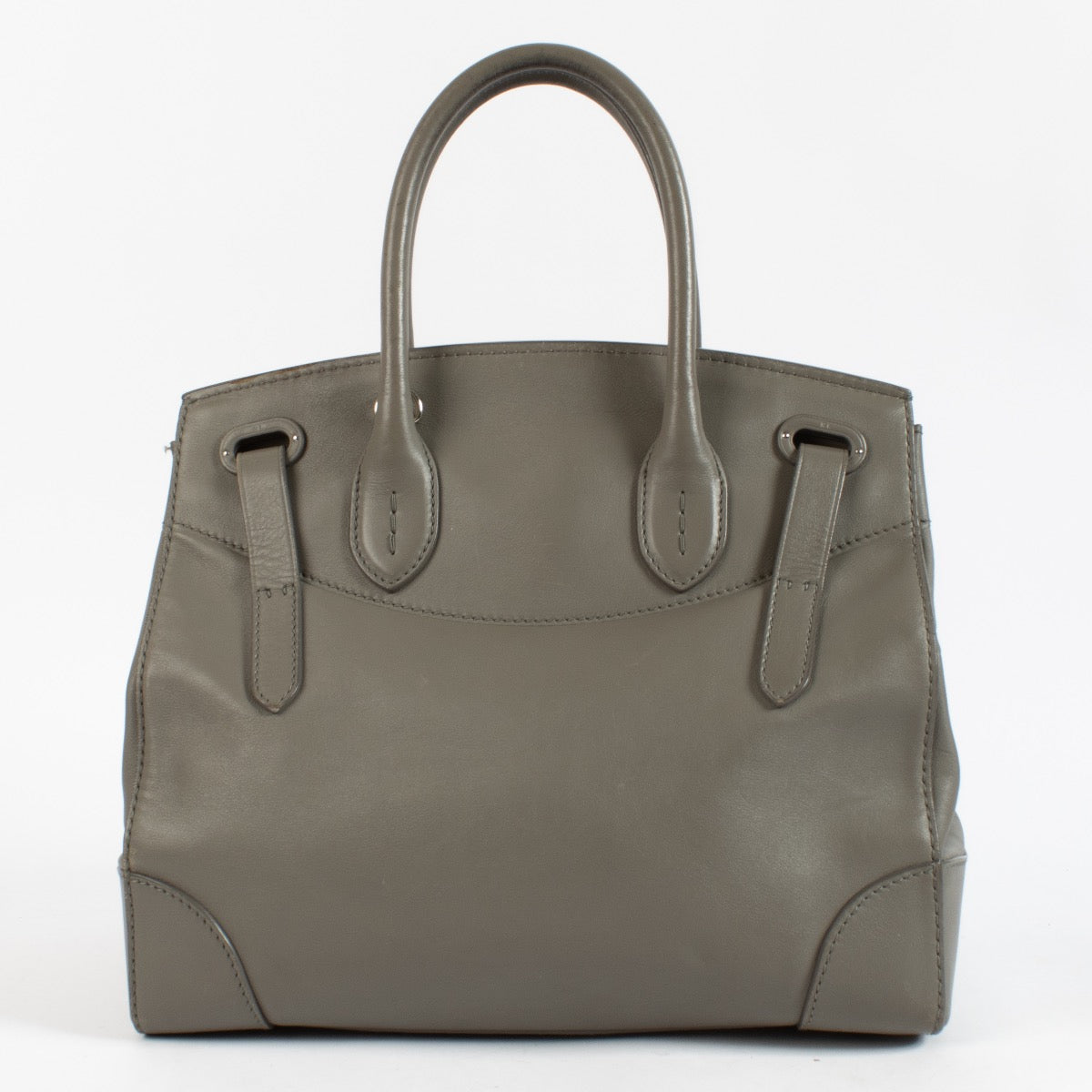 Authentic second hand Ralph Lauren Collection Taupe Soft Ricky 33 Bag on Labellov.com