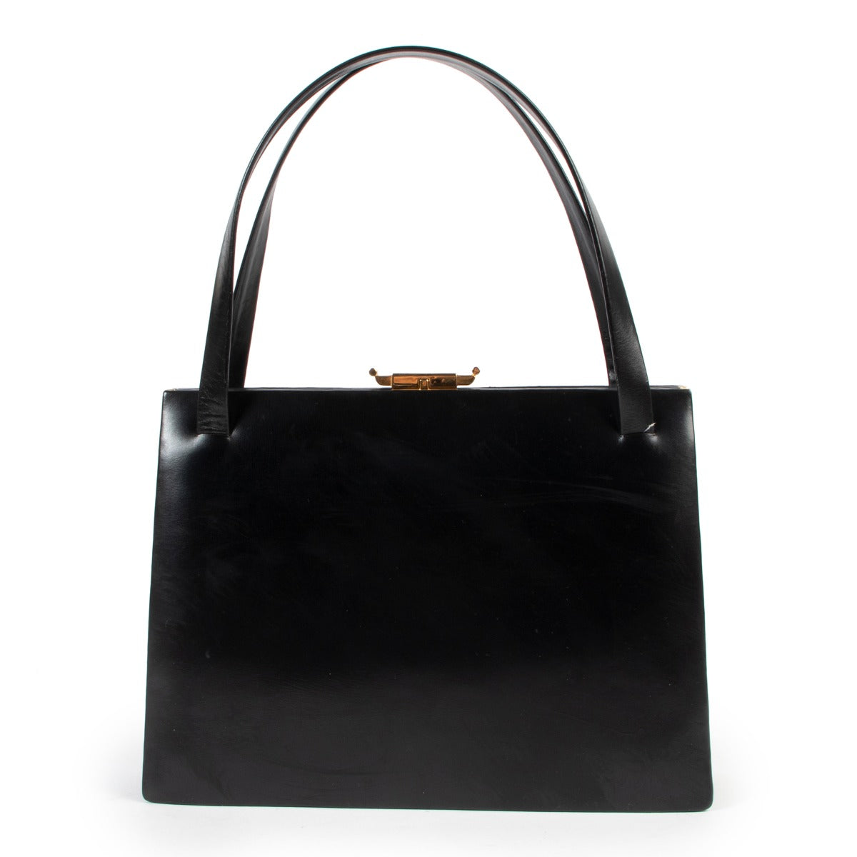 Delvaux Black Top handle