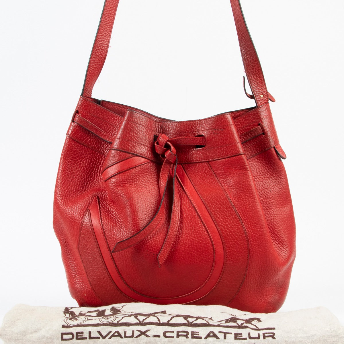 Vintage Delvaux Red Crossbody bag
