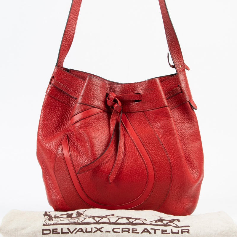 Vintage Delvaux Red Crossbody bag
