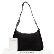 Delvaux Pensée Toile Phaenton Black Shoulder Bag