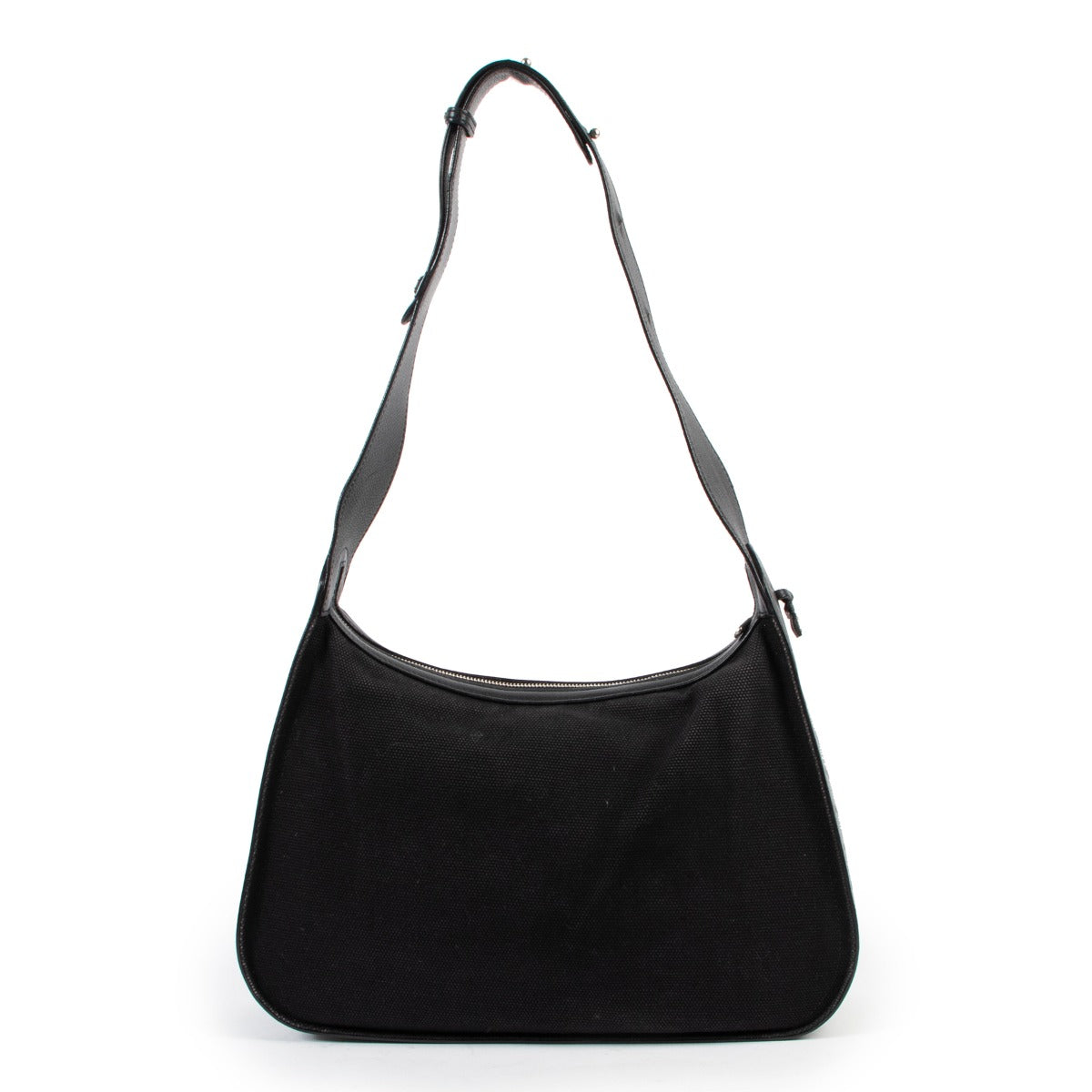 Delvaux Pensée Toile Phaenton Black Shoulder Bag
