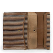 Delvaux Beige Toile De Cuir Wallet at Labellov