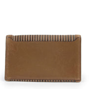 Delvaux Beige Toile De Cuir Wallet in preloved condition