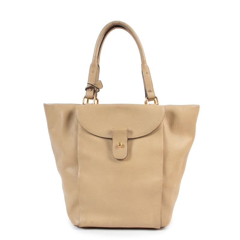 Delvaux Schoudertas Zandbeige