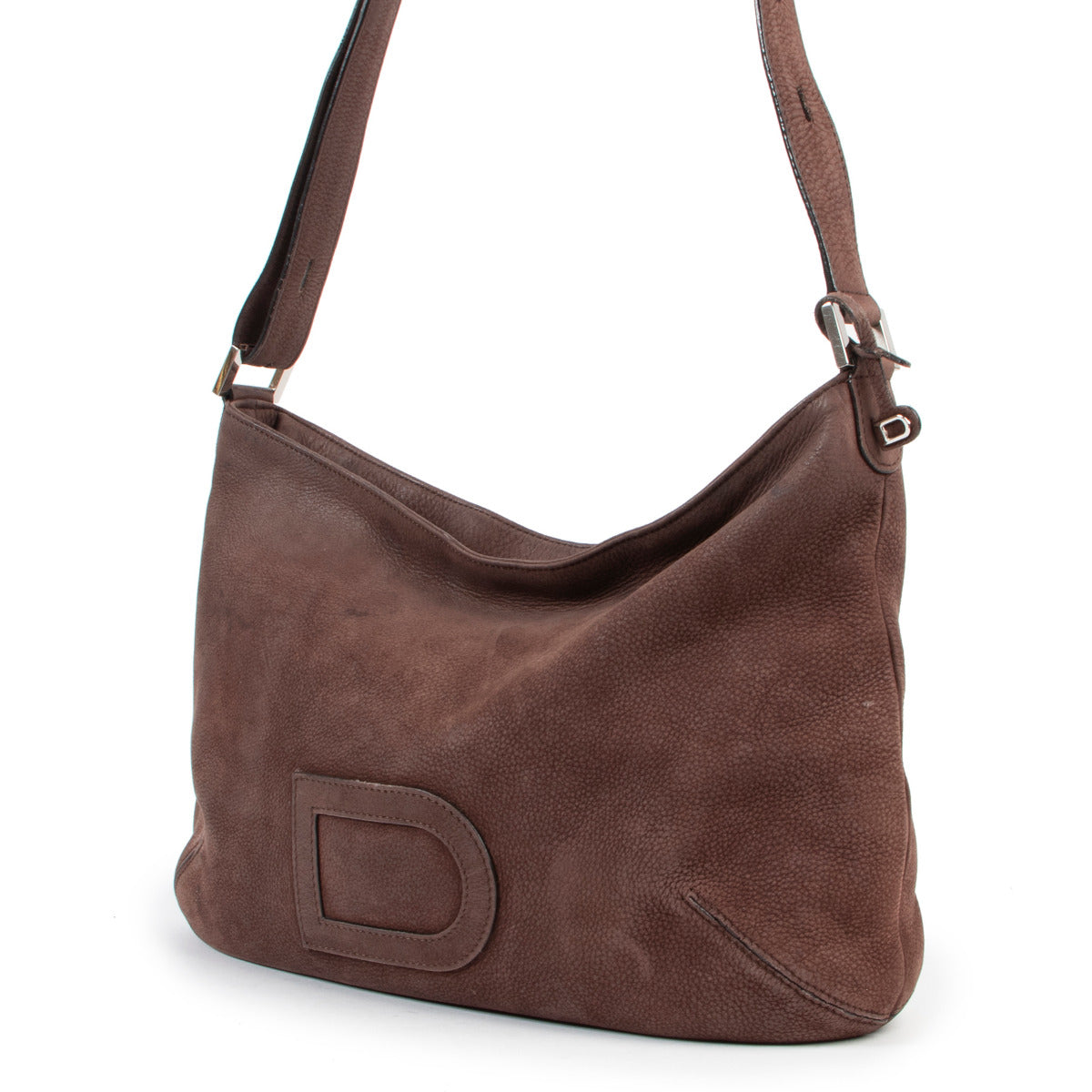 Delvaux Sac à bandoulière Le Louise Nubuck