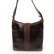 Shop safe online 100% authentic second hand Delvaux Brown Shoulder bag in very good condition at the right price at Labellov in Antwerp.