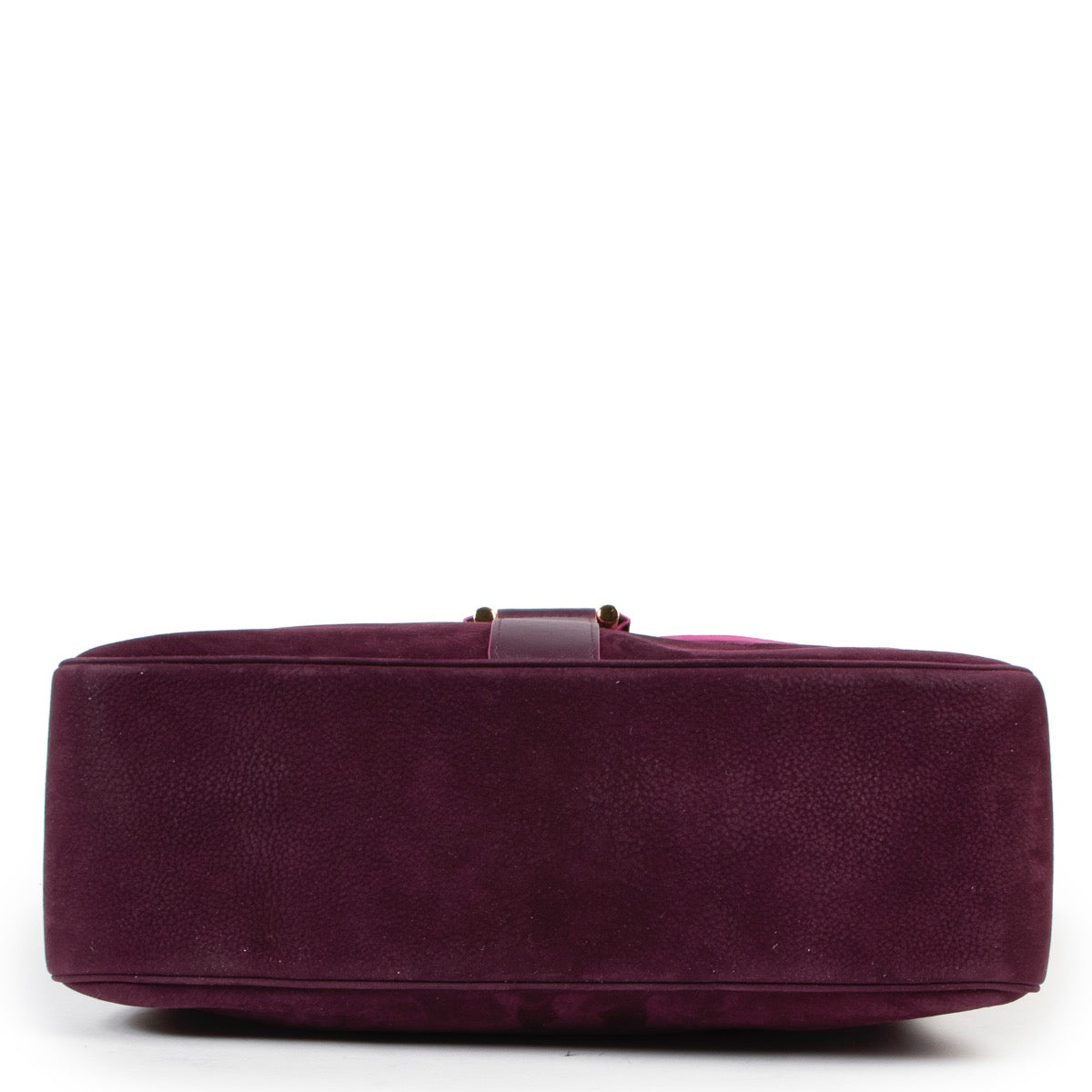 Shop safe online 100% authentic second hand Delvaux Purple Nubuck Givry Shoulder Bag in very good condition at the right price at Labellov in Antwerp