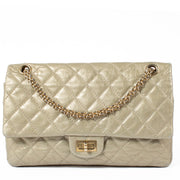 Chanel Gold Aged Calfskin Medium 2.55 Bag