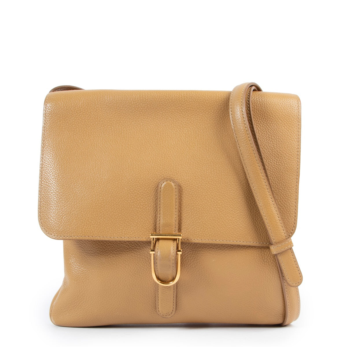Shop safe online 100% authentic second hand Delvaux Beige Crossbody bag in very good condition at the right price at Labellov in Antwerp.