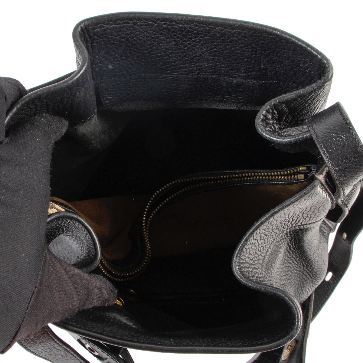 Shop safe online 100% authentic second hand Delvaux Black Calicot Shoulder Bag at the right price at Labellov in Antwerp.