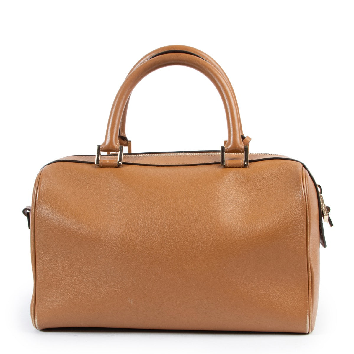 Sac Delvaux Cognac Louise Boston PM