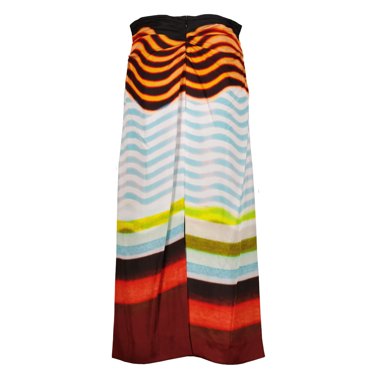 Shop safe online at Labellov in Antwerp, Brussels and Knokke this 100% authentic second hand Dries Van Noten Len Lye Multicolor Skirt - Size FR38
