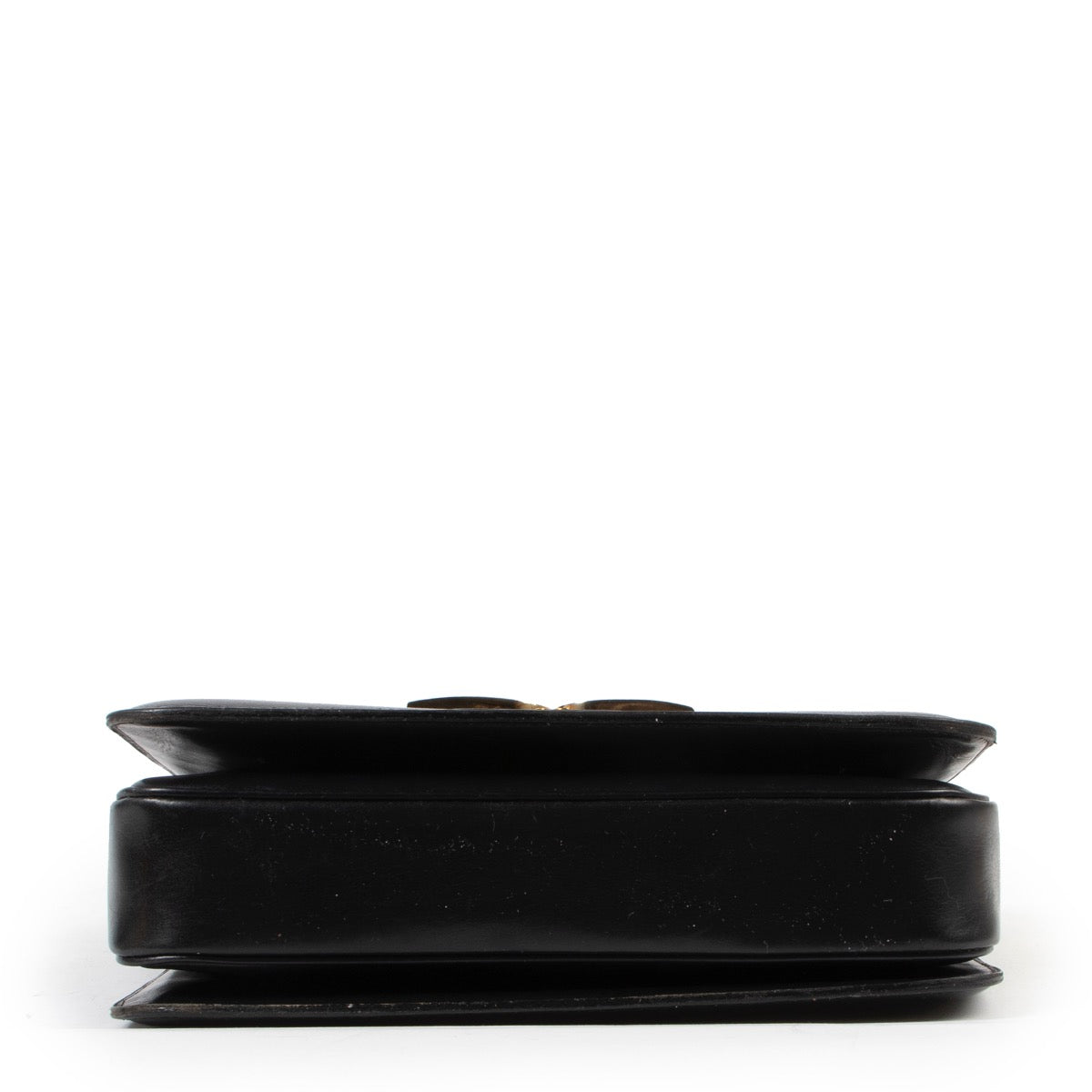 shop safe online secondhand Delvaux Black Bourgogne Crossbody Bag.