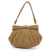 Delvaux Khaki Nubuck Vintage Evening Bag