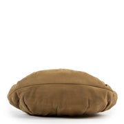 Shop safe online 100% authentic second hand Delvaux Khaki Nubuck Vintage Evening Bag at Labellov in Antwerp.