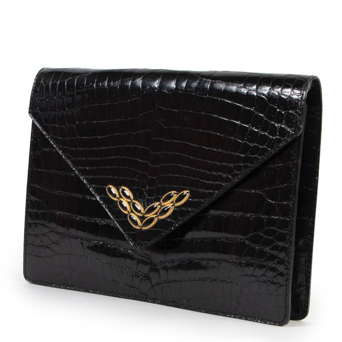 Buy these Delvaux Black Clutch Croco for a reasonable price at Labellov online or in store. Koop deze Delvaux Black Clutch Croco voor een redelijke prijs bij Labellov online of in de winkel.