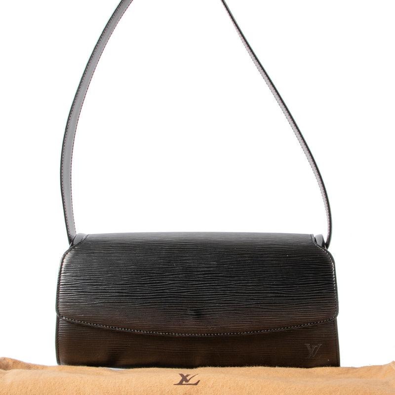 Louis Vuitton Zwarte Epi Nocturnes Schoudertas