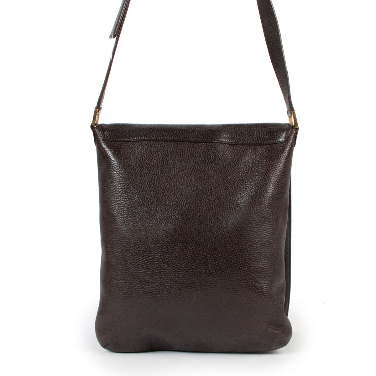 Buy thisDelvaux Brown Le Louise Baudrier Shoulder Bag online or in store at Labellov Luxury in Antwerp